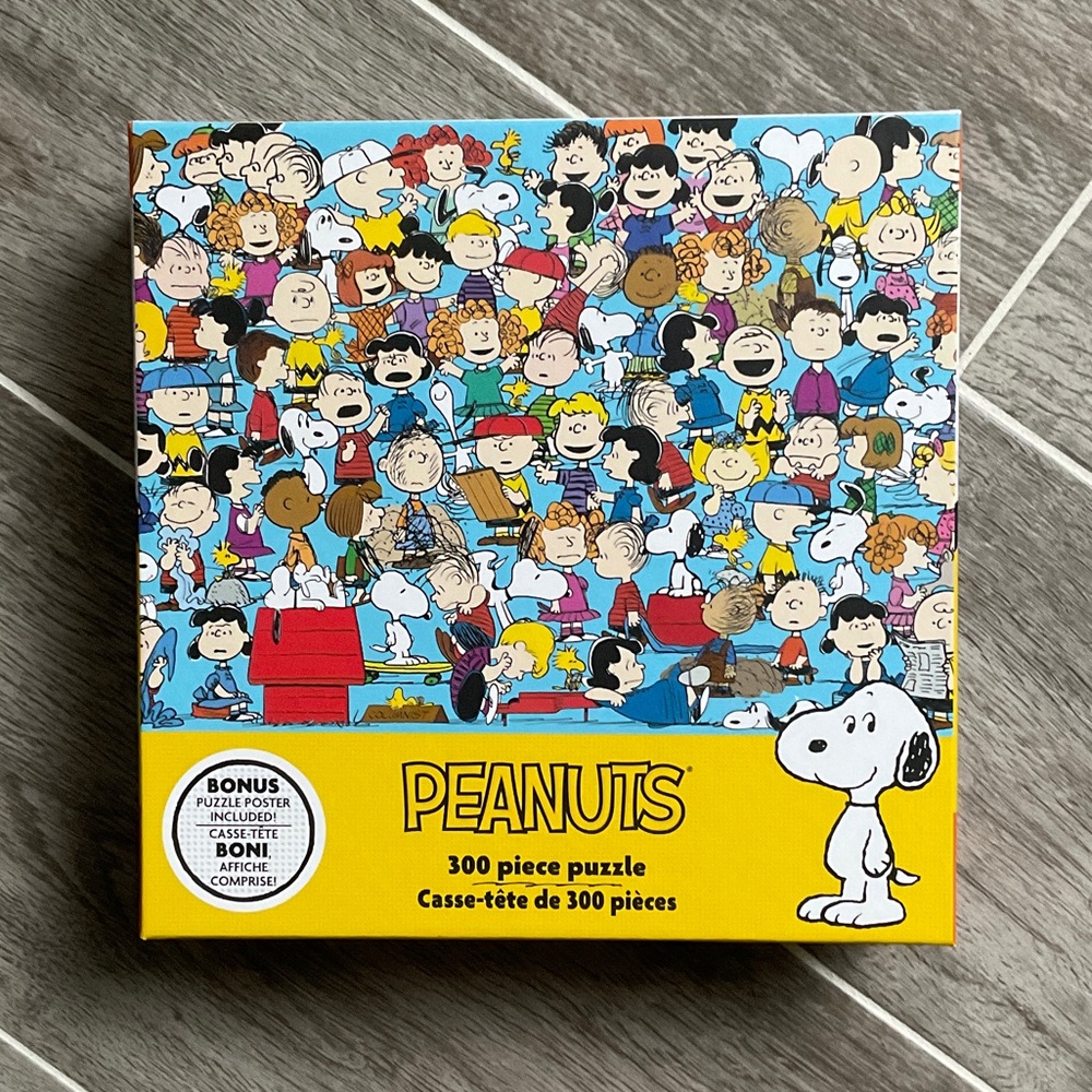RoseArt Peanuts Jigsaw Puzzle 300pcs NWT